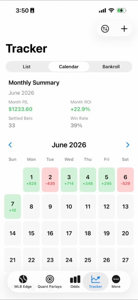 Bankroll Analytics